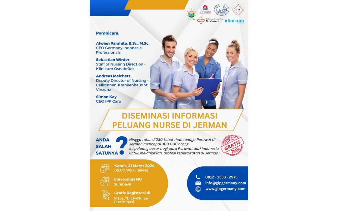 Diseminasi Informasi Peluang Nurse di Jerman