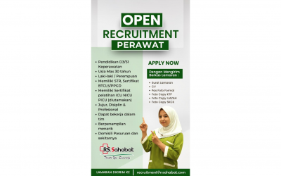 OPEN RECRUITMENT PERAWAT