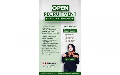 OPEN RECRUITMENT KESEHATAN LINGKUNGAN