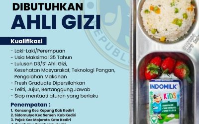 LOWONGAN KERJA AHLI GIZI
